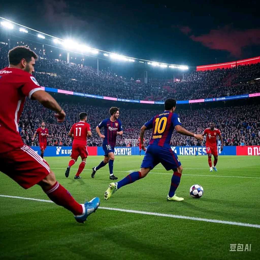 雄狮对决！巴塞罗那战胜拜仁慕尼黑