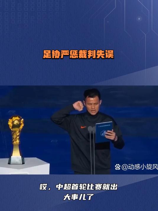 中超裁判因误判受批评，引发热议